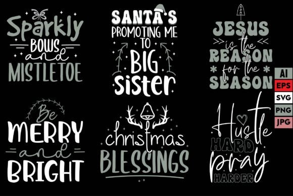 Get Festive Fast: The Christmas Bundle T-Shirt Design