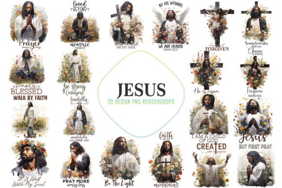 Inspiring Visuals: The Spiritual Faith Design Pack for Modern Projects