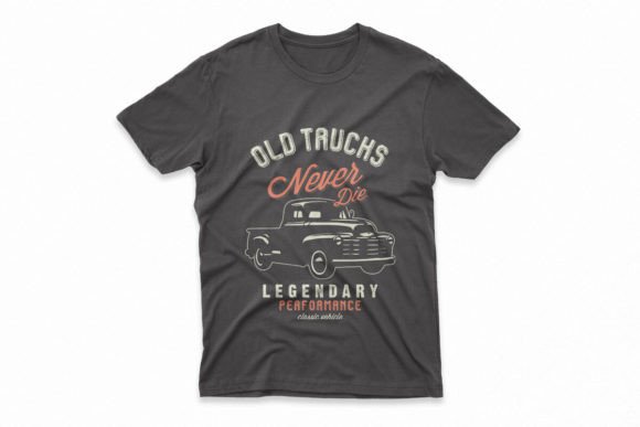 Old Truck Vector T-Shirt Design Graphic