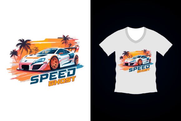 Racing Car T-shirt Design: Ignite Your Creative Engine