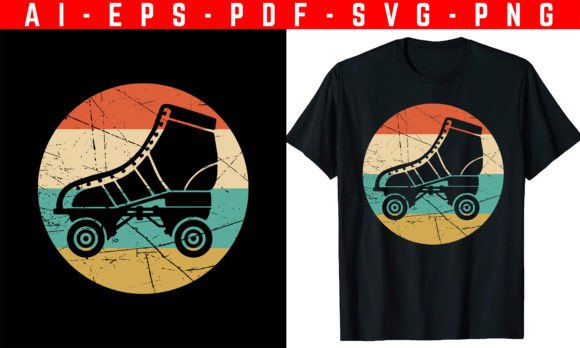 Roller Derby Ice Skating T-shirt Design: A Dynamic Asset