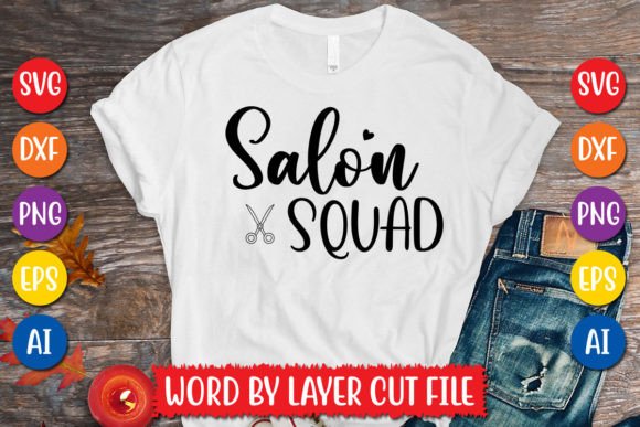 Salon Squad SVG: Crafting a Bold Visual Brand Identity