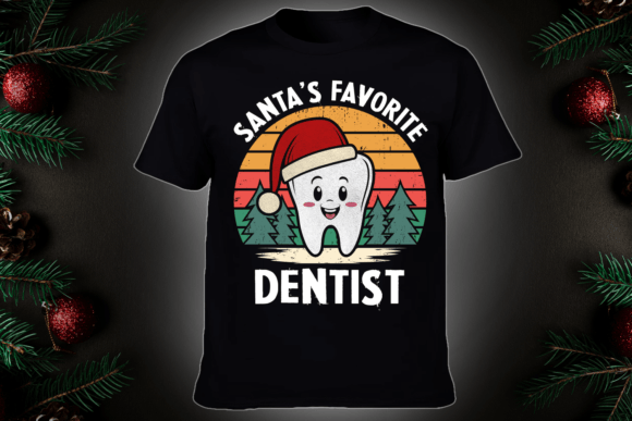 Santa's Favorite Dentist: A Festive Design for Holiday Cheer