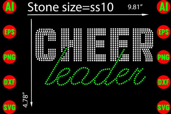 Sparkle and Style: Using Cheer Leader Rhinestone Templates