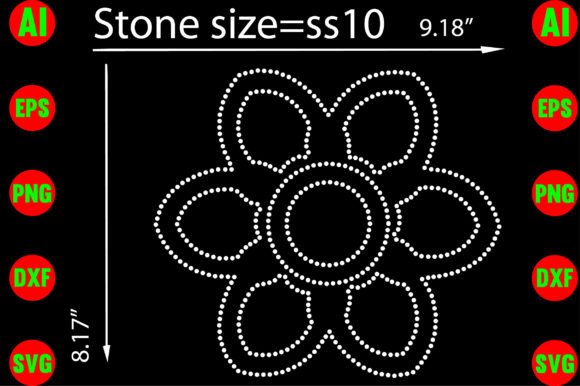 Sparkling Geometry: Using Mandala Rhinestone Designs