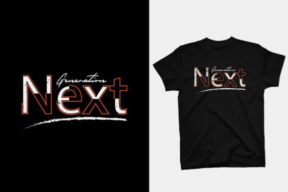 T Shirt Design - Next Generation: Fresh Illustrations & Typography
