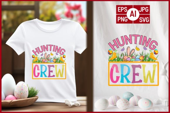 Unleash Your Easter Spirit with the Hunting Crew Design